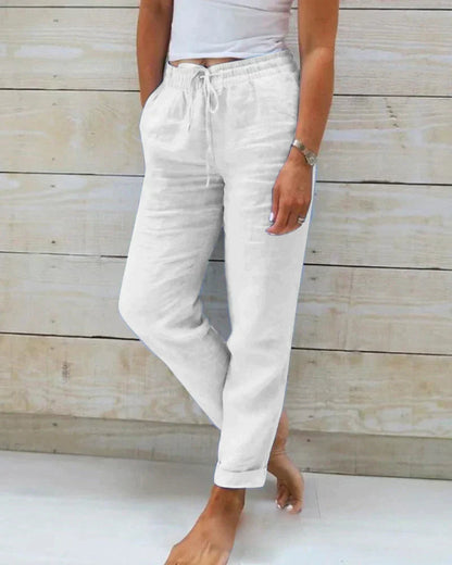 AMBRINE™ | Pantalon en lin