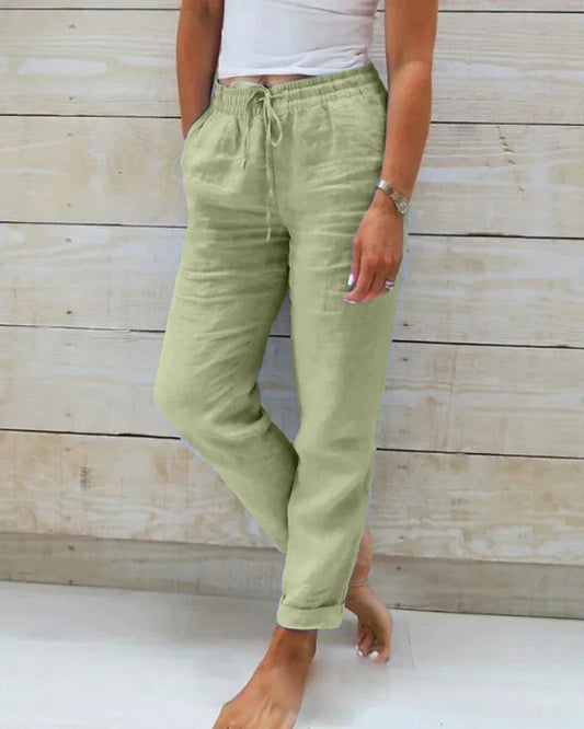 AMBRINE™ | Pantalon en lin