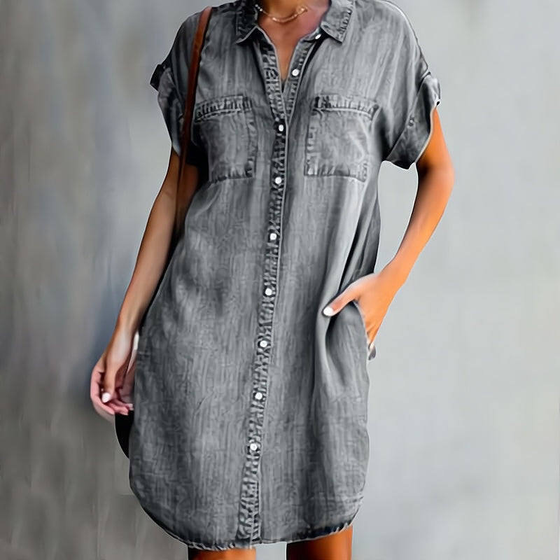 Sally™ | Robe chemise à boutons