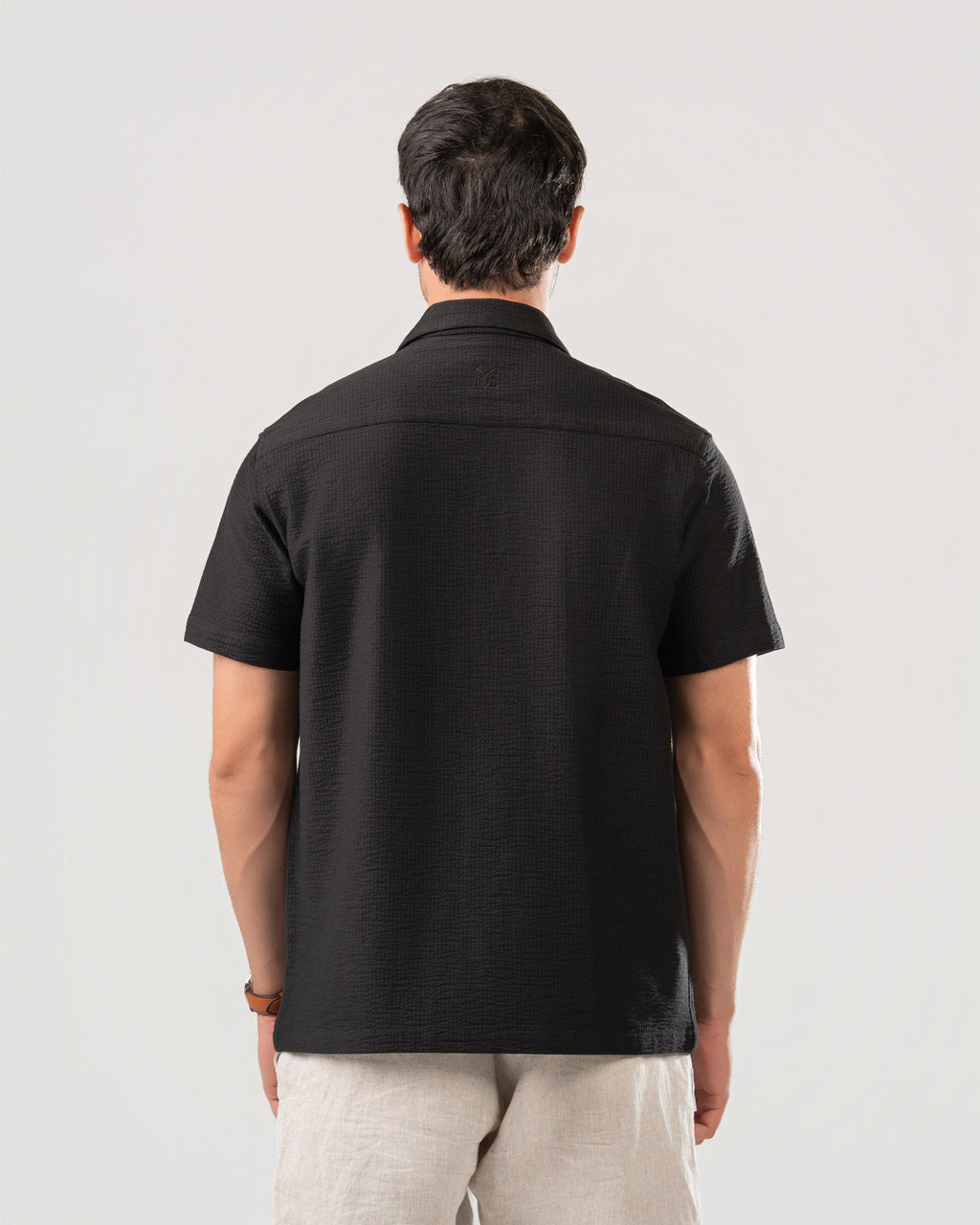 Camp Collar Cotton Shirt