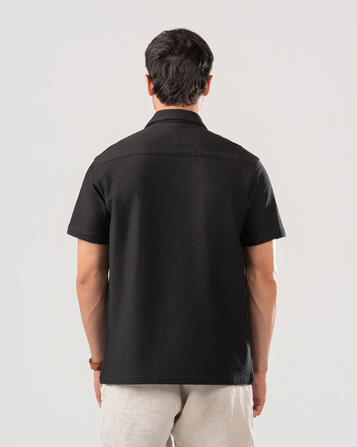 Camp Collar Cotton Shirt