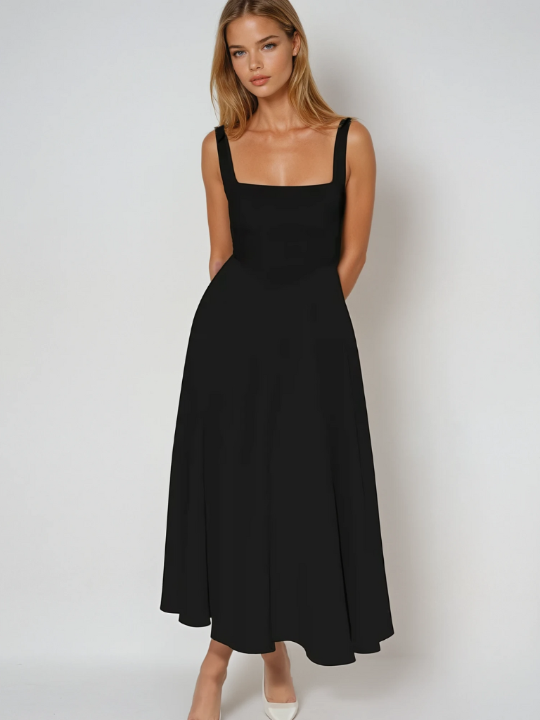 KERSTIN™ | Robe mi-longue
