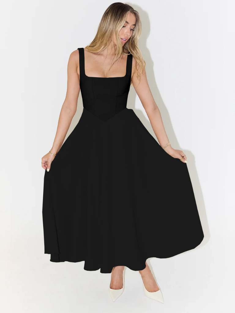 KERSTIN™ | Robe mi-longue