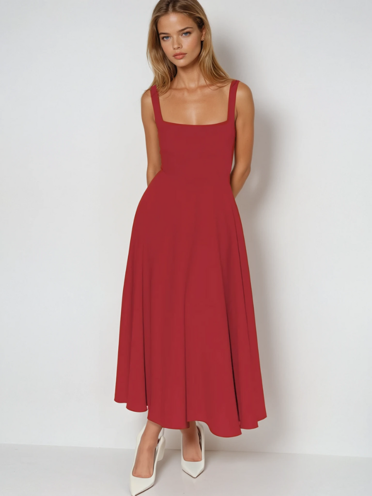 KERSTIN™ | Robe mi-longue