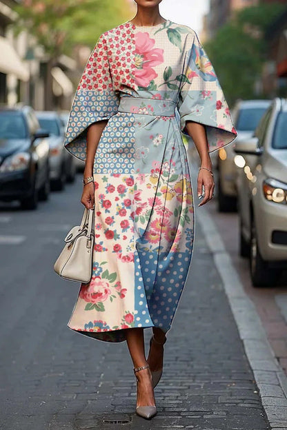 Evangeline™ | Robe à col rond
