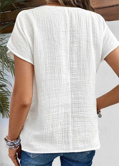 Anthousa™ | Col montant boutonné