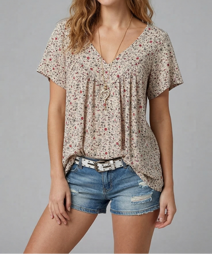 Trisha™ | T-shirt à motifs floraux
