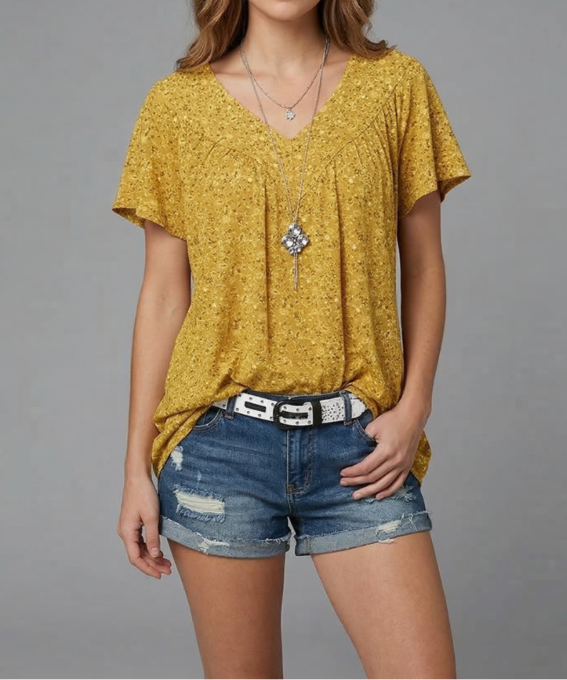Trisha™ | T-shirt à motifs floraux