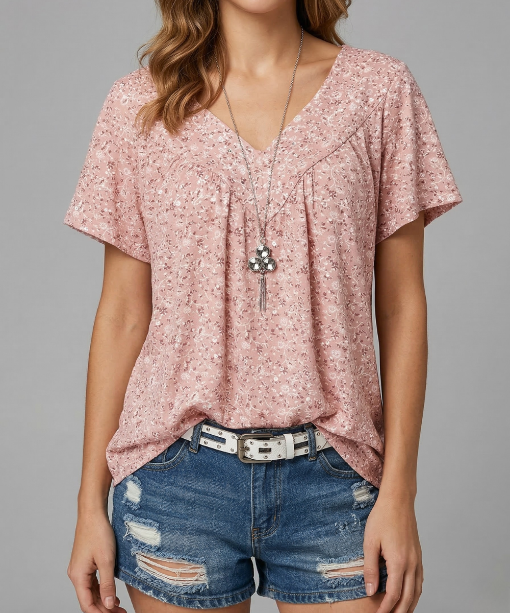 Trisha™ | T-shirt à motifs floraux