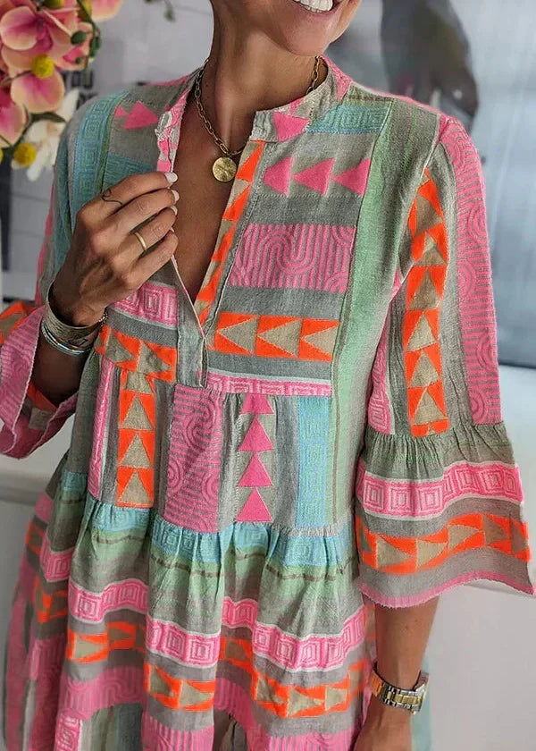 Ava™ | Robe d'été à col en V