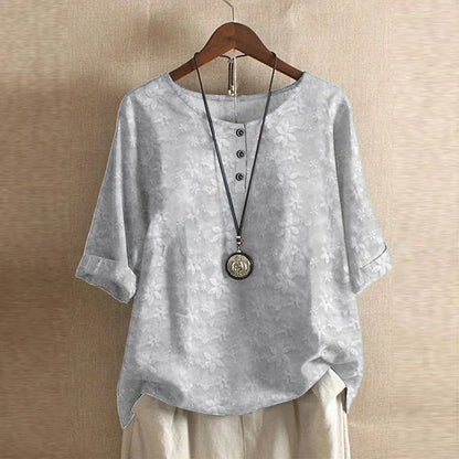 Dakota™ | Blouse rétro imprimée