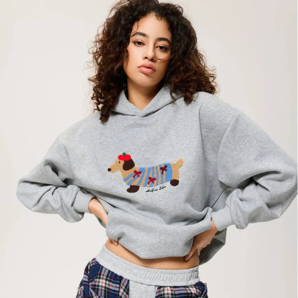 HANANE™ | Sweat à capuche brodé