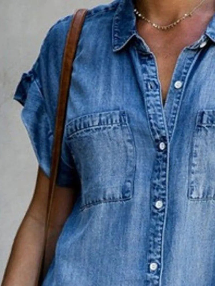 Theresa™ | Robe d'été en denim