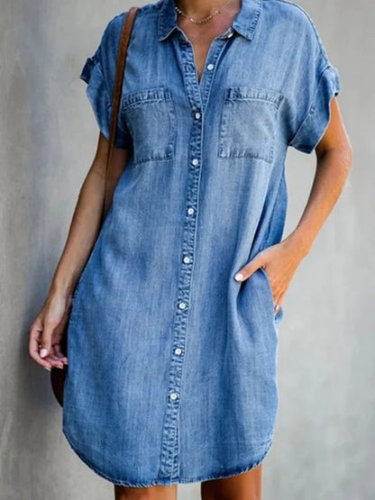 Theresa™ | Robe d'été en denim