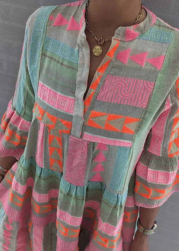 Ava™ | Robe d'été à col en V
