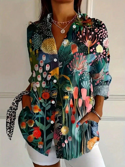 Kathryn™ | Blouse imprimée fluide
