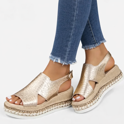 SHANIA™ | Sandales compensées