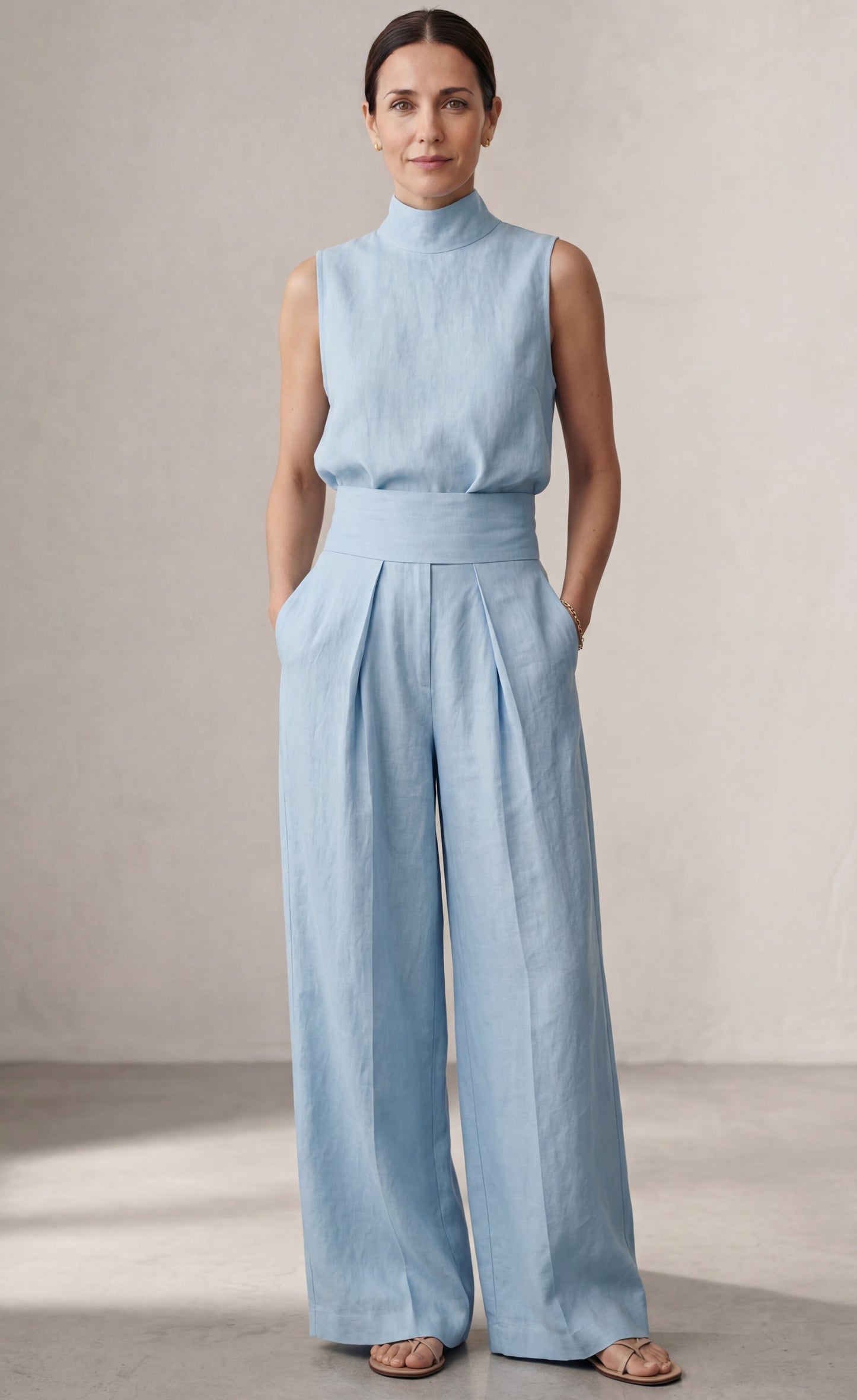 Maria™ | Ensemble minimaliste en lin