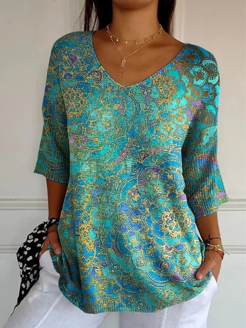 Carine™ | Maille Paisley