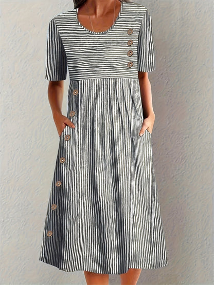 Sofia™ | Robe d'été rayée