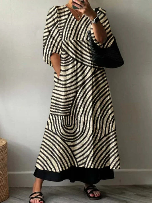 Karoline | Robe imprimée