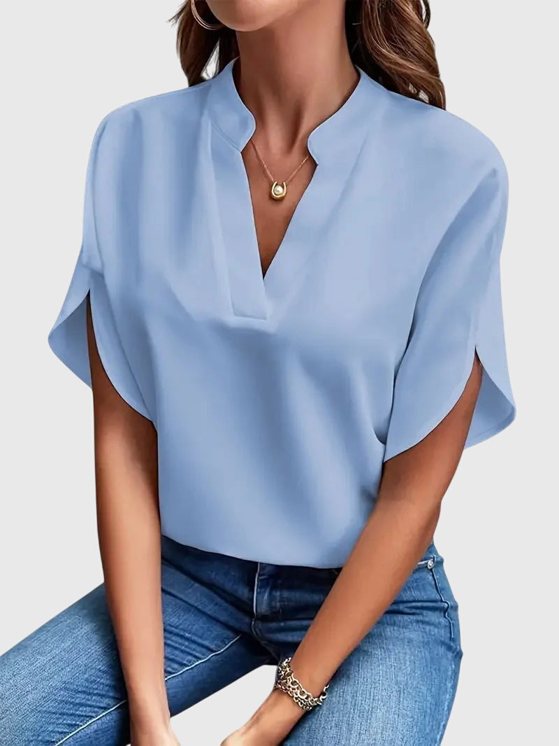 Beatrix™ | Chemise à col en V