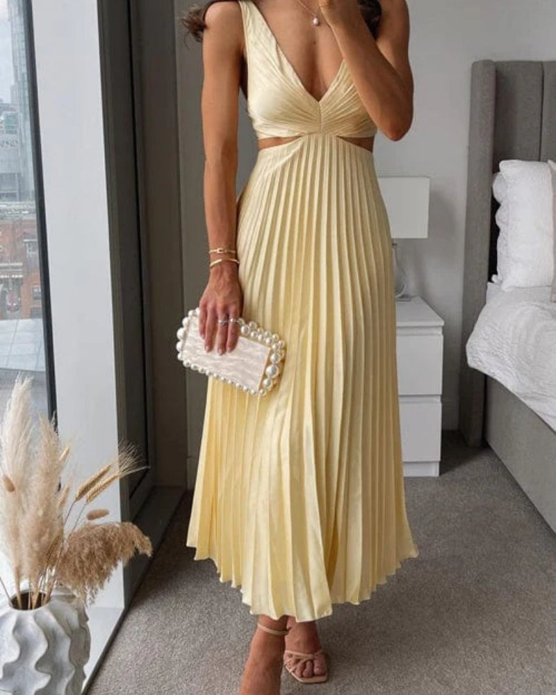 MARWA™ | Robe plissée