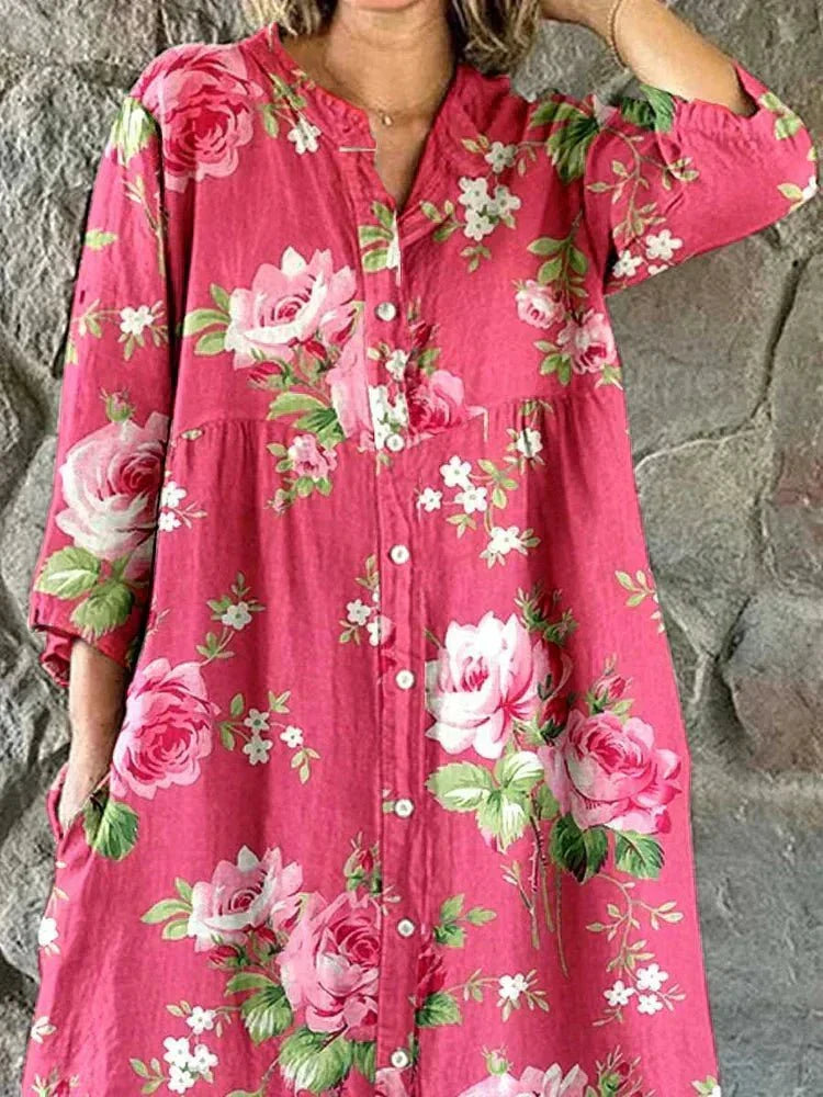Maddie™ | Robe florale artistique