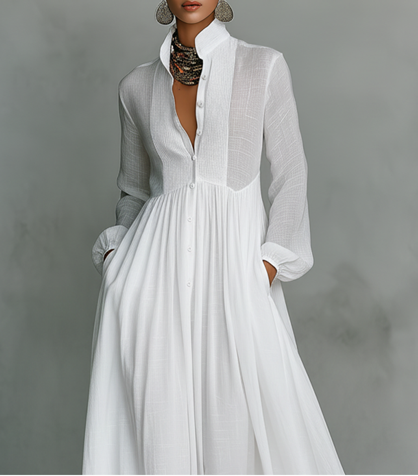 Serena™ | Robe longue fluide