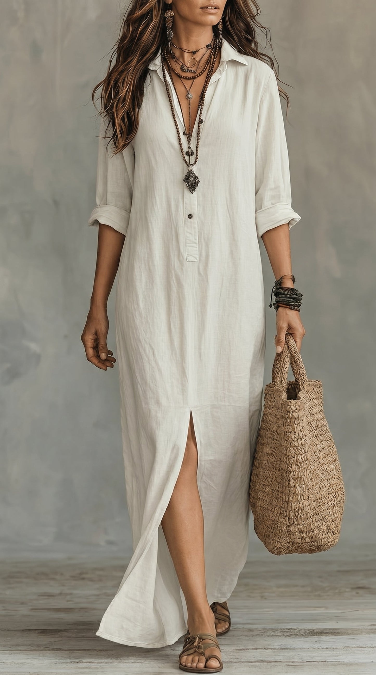 Boutonnée™ | Robe longue