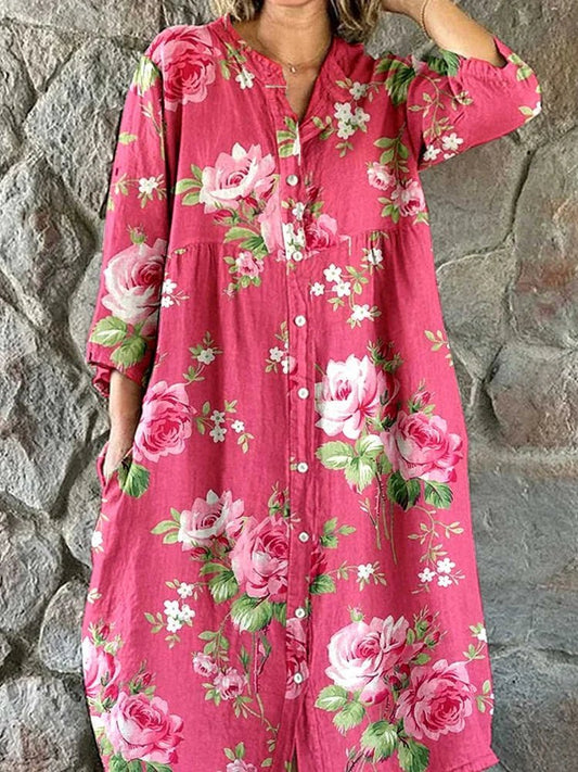 Maddie™ | Robe florale artistique