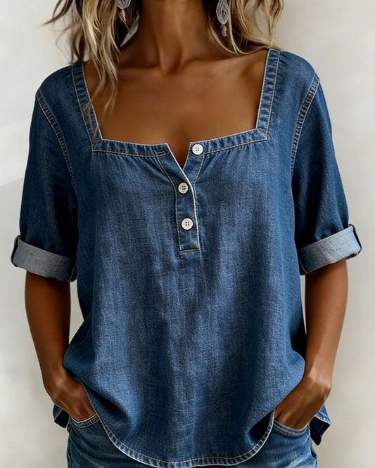 Avélia™ | Chemise en jean