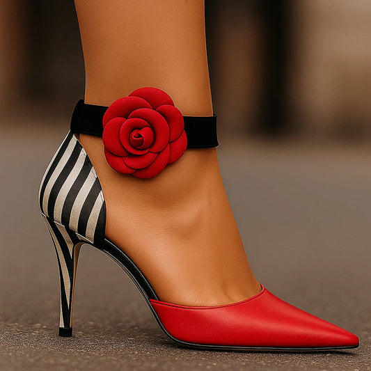 ANGELA™ | Escarpins fleuris