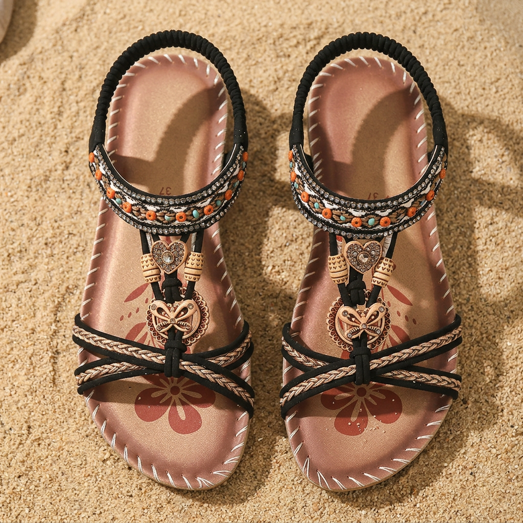 Elke™ | Sandales bohèmes