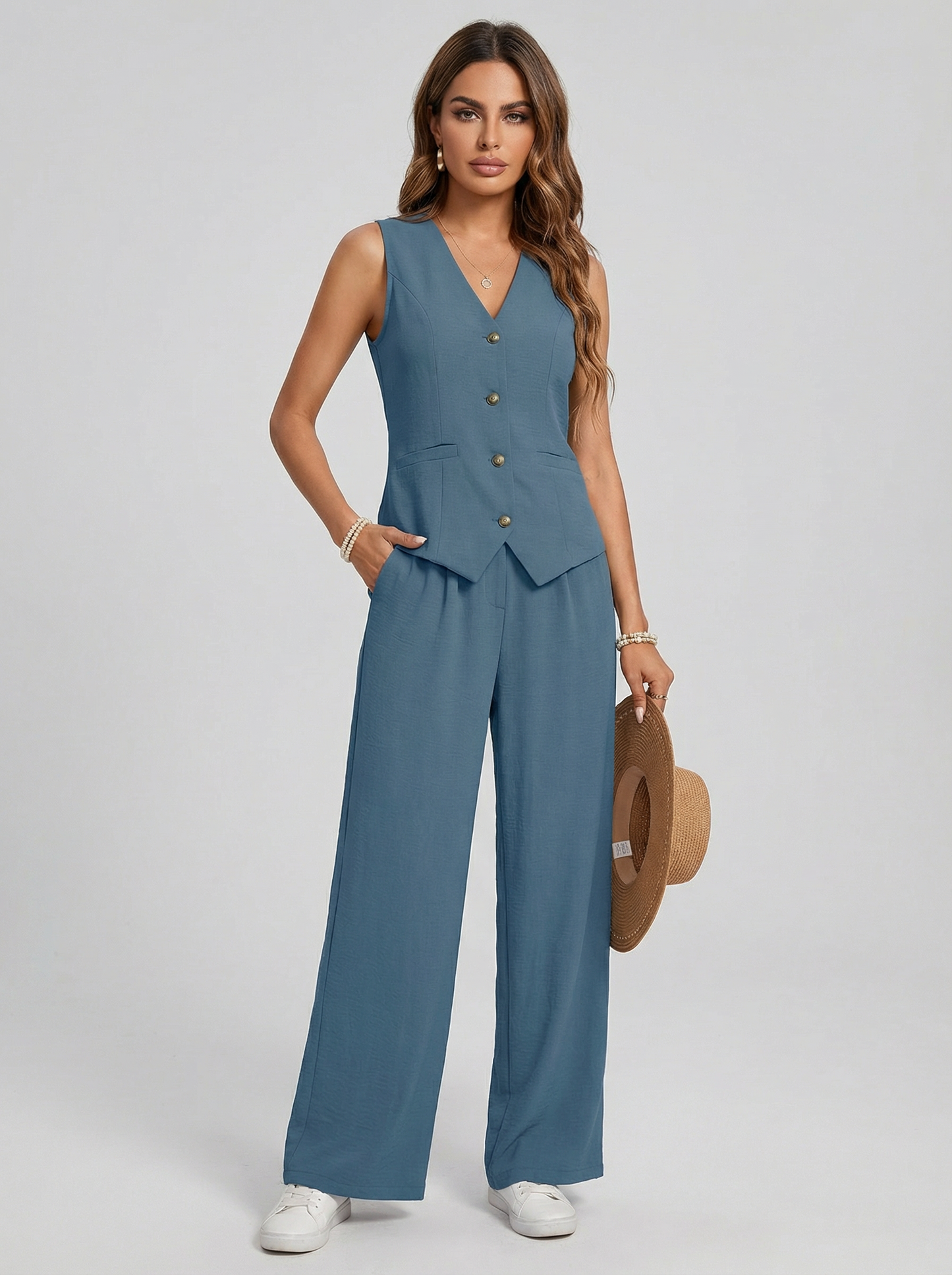 Vélaria™ | Ensemble gilet et pantalon