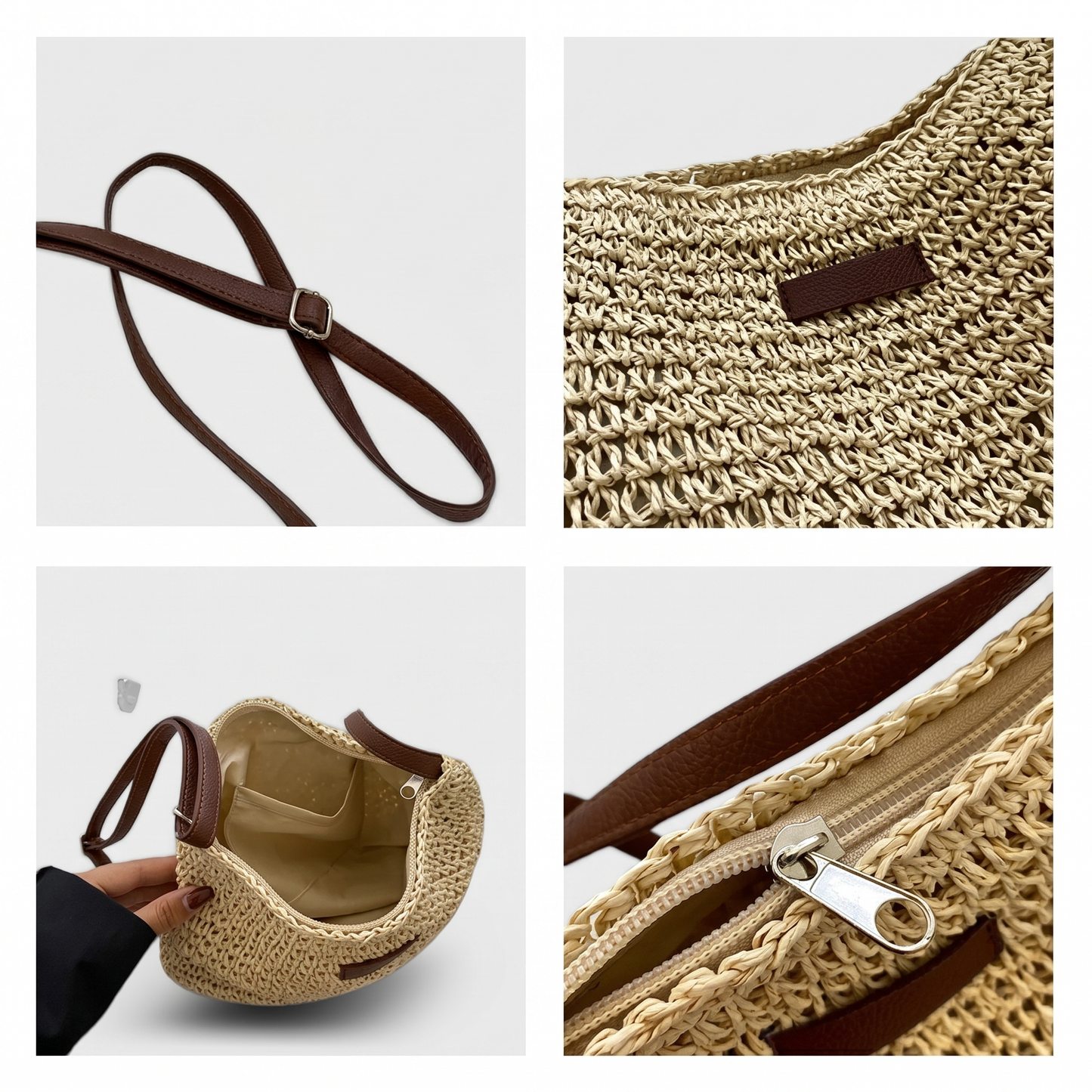 SIMONA™ | Sac tressé