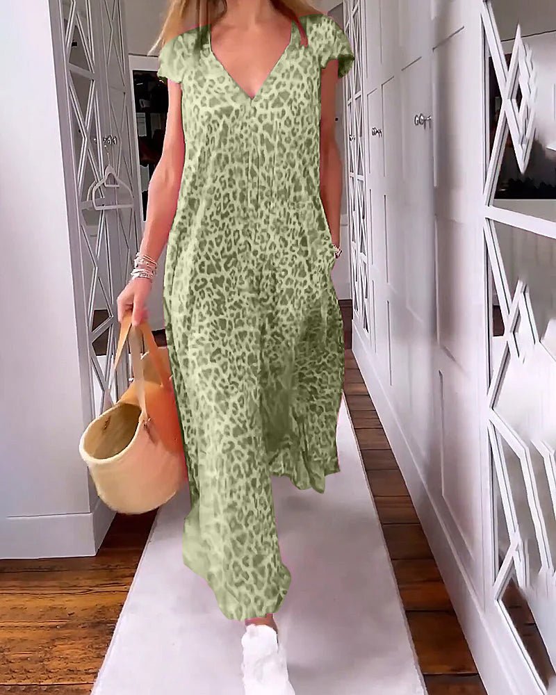 Glaiza™ | Robe longue imprimée