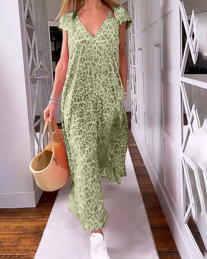 Glaiza™ | Robe longue imprimée