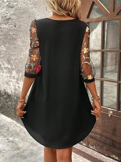 Patricia™ | Robe décontractée unie