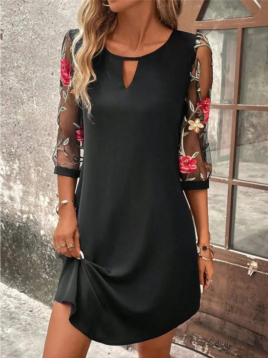 Patricia™ | Robe décontractée unie