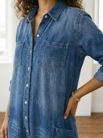 Diana™ | Combinaison en jean vintage