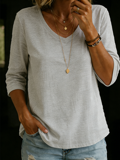 Inah™ | T-shirt à col en V