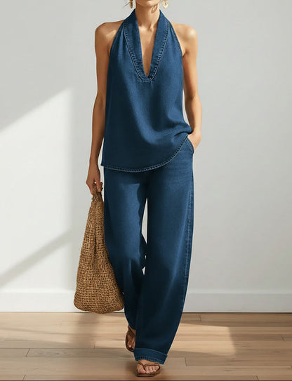 Aliénor™ | Ensemble en jean vintage