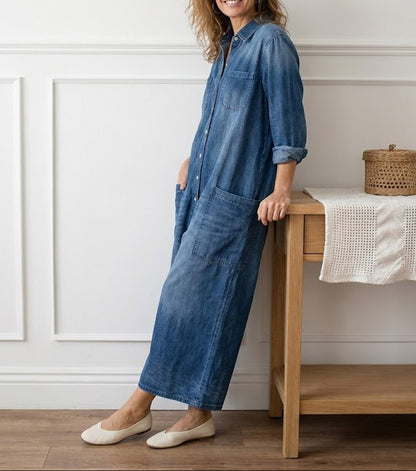 Diana™ | Combinaison en jean vintage