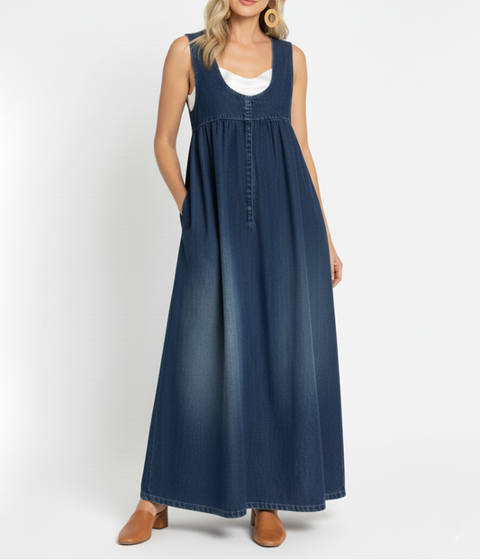 Karen™ | Robe en jean vintage
