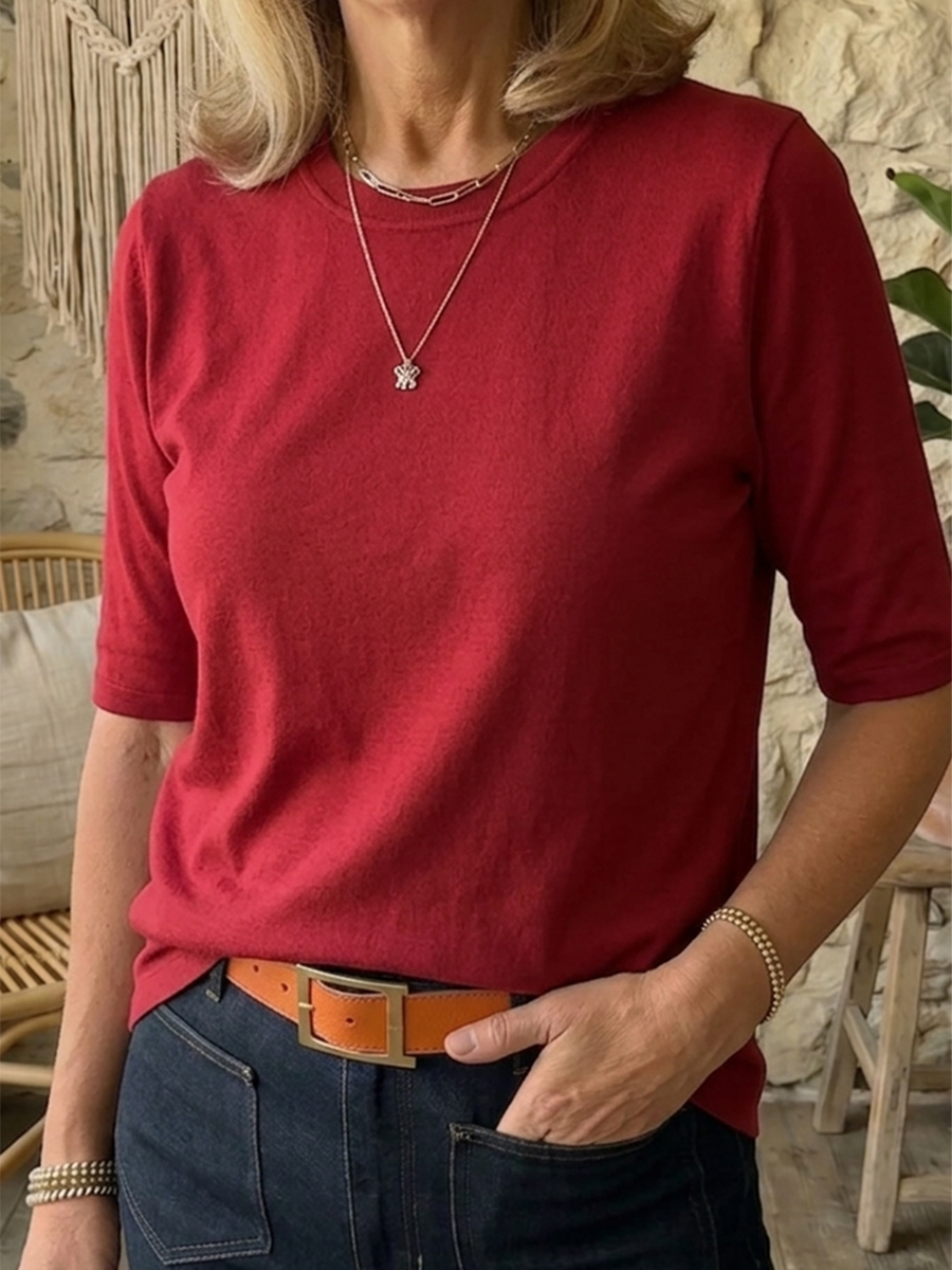 Seline™ | T-shirt en coton