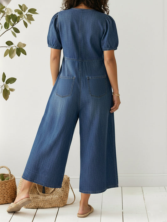 Capucine™ | Combinaison en jean