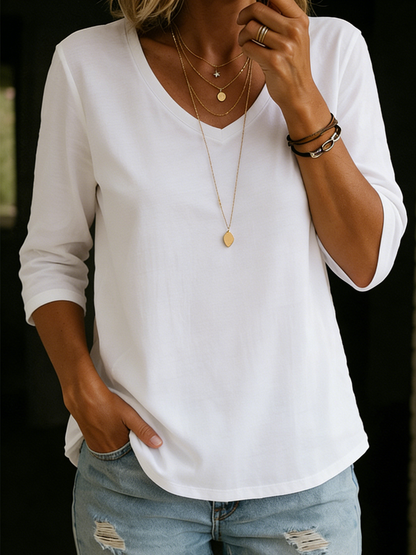 Inah™ | T-shirt à col en V