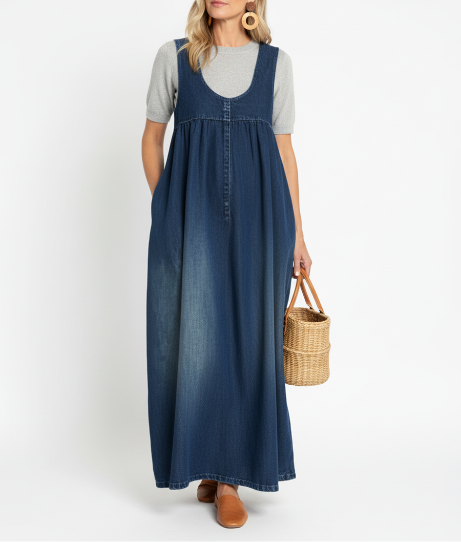 Karen™ | Robe en jean vintage