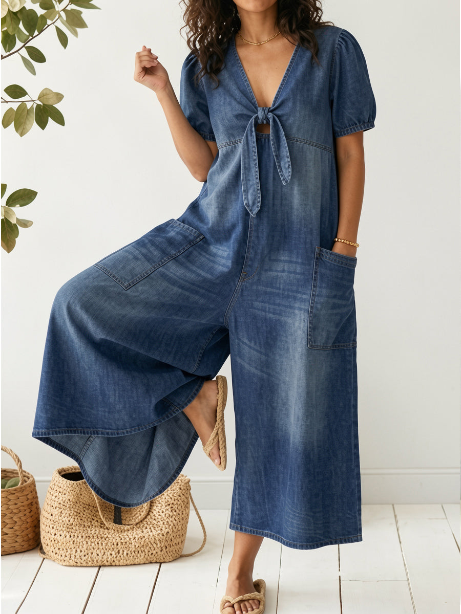 Capucine™ | Combinaison en jean